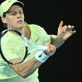 Jannik Sinner s'est montré impérial mercredi KEYSTONE/EPA/JOEL CARRETT